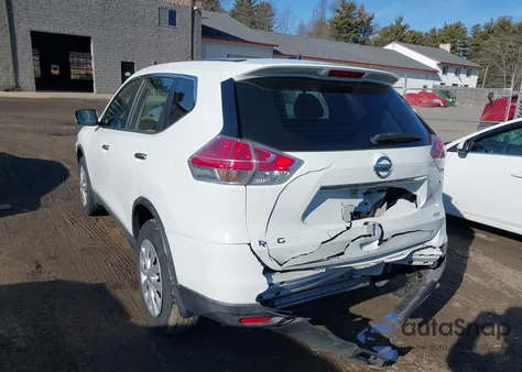 2015 Nissan Rogue S z USA, uszkodzony, nr VIN KNMAT2MV7FP592199